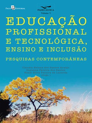 cover image of Educação profissional e tecnológica, ensino e inclusão